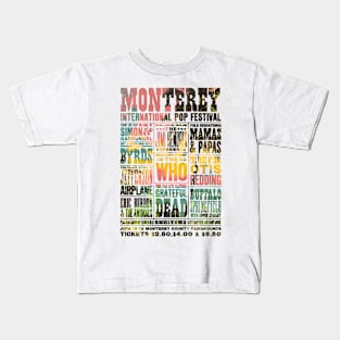 Monterey pop festival Kids T-Shirt